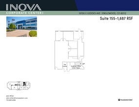 10700 E Geddes Ave, Englewood, CO for lease Site Plan- Image 1 of 4