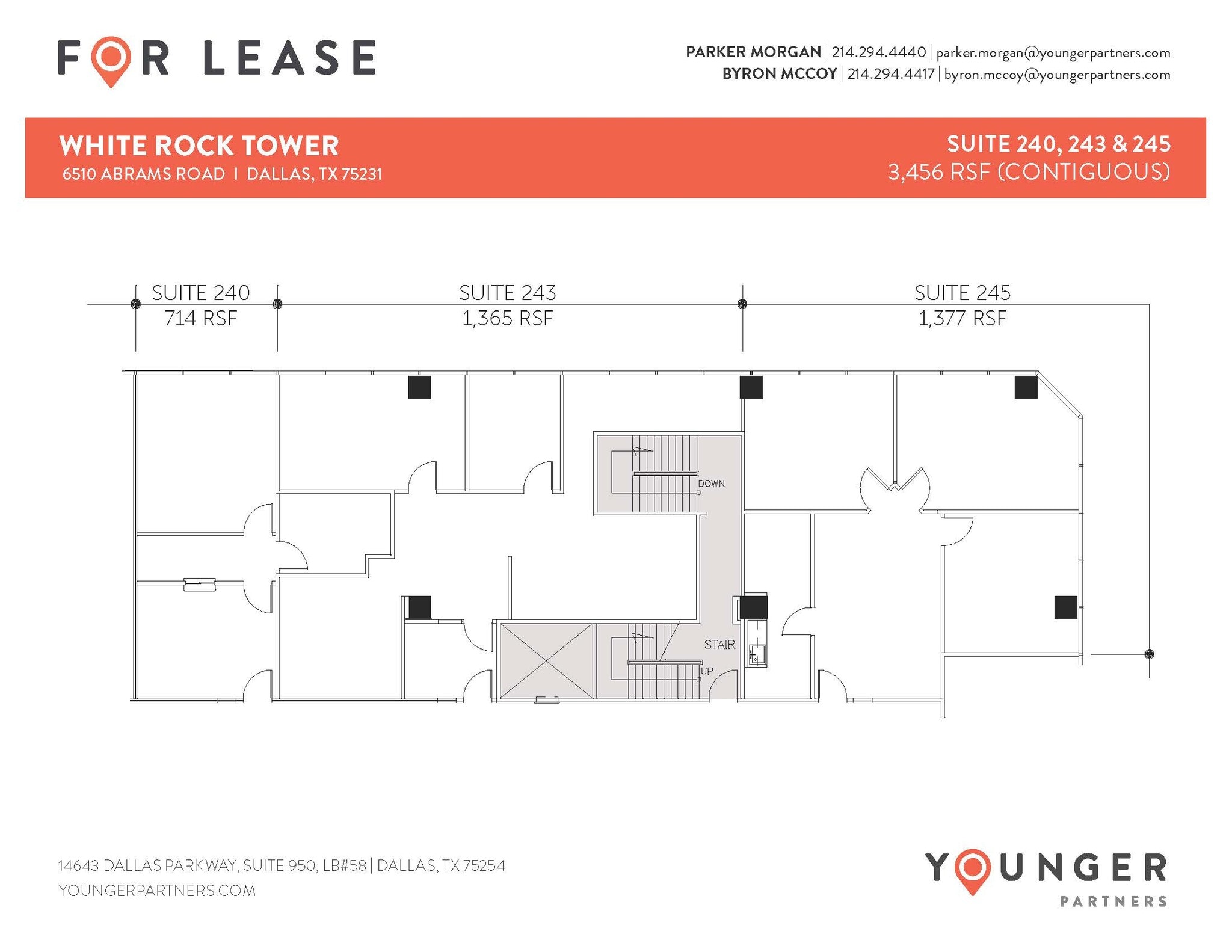 6510 Abrams Rd, Dallas, TX for lease Floor Plan- Image 1 of 2