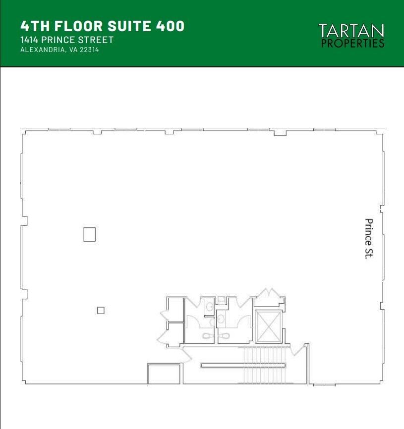 1414-1416 Prince St, Alexandria, VA for lease Floor Plan- Image 1 of 1