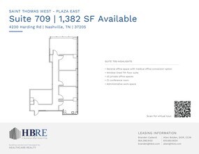 4230 Harding Rd, Nashville, TN for lease Site Plan- Image 1 of 1