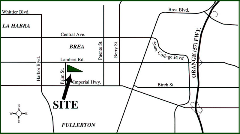 370 N Palm St, Brea, CA for lease - Site Plan - Image 2 of 19