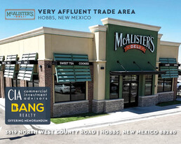 MCALISTER'S DELI - HOBBS, NM - NNN Property