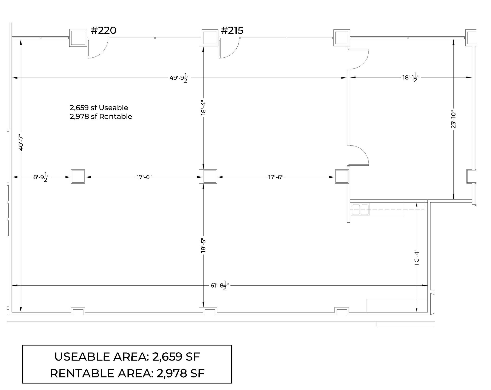 300 S Washington Sq, Lansing, MI for lease Floor Plan- Image 1 of 1