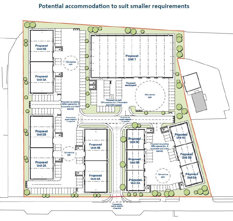 Unit 3 Copse Rd, Fleetwood for sale Site Plan- Image 1 of 1
