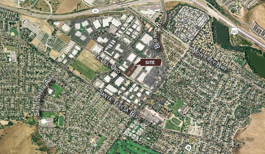 6840 Via del Oro, San Jose, CA for lease - Aerial - Image 3 of 4