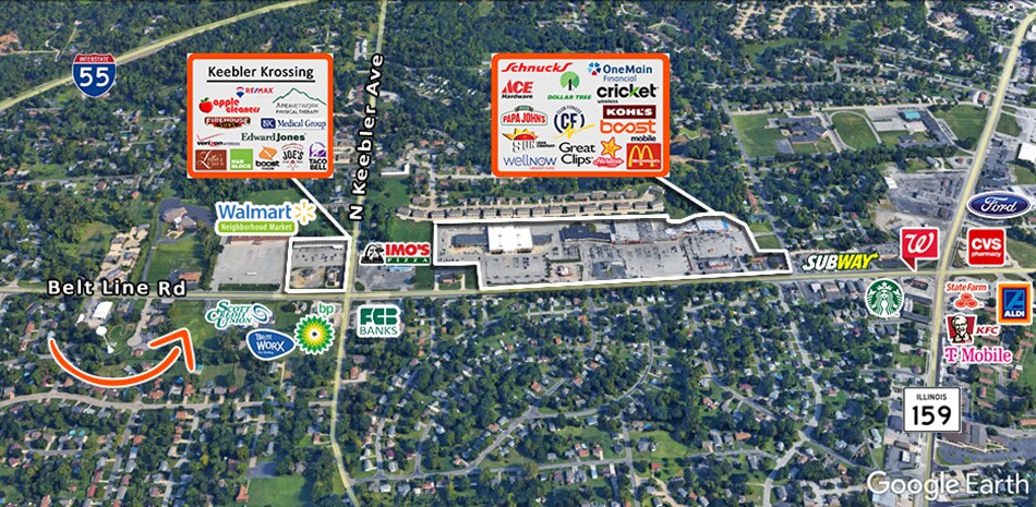 1100 Belt Line Rd, Collinsville, IL for sale - Building Photo - Image 2 of 2