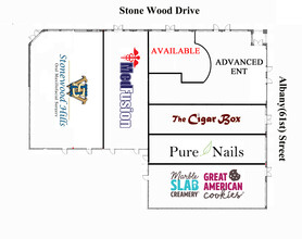 401-425 W Stone Wood Dr, Broken Arrow, OK for lease Site Plan- Image 2 of 4