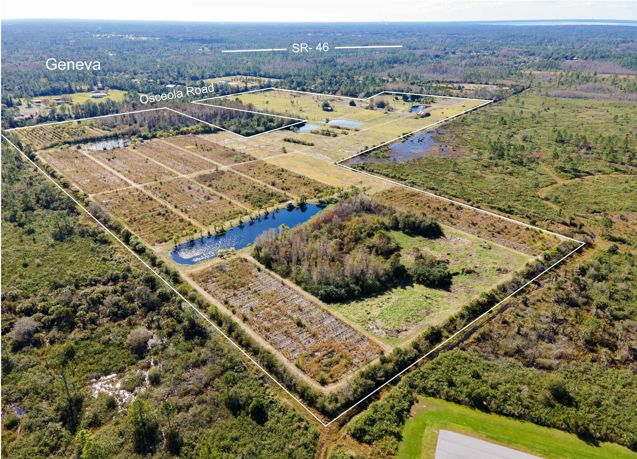 1220 E Osceola Rd, Geneva, FL 32732 NE SEMINOLE COUNTY LAND, FARM