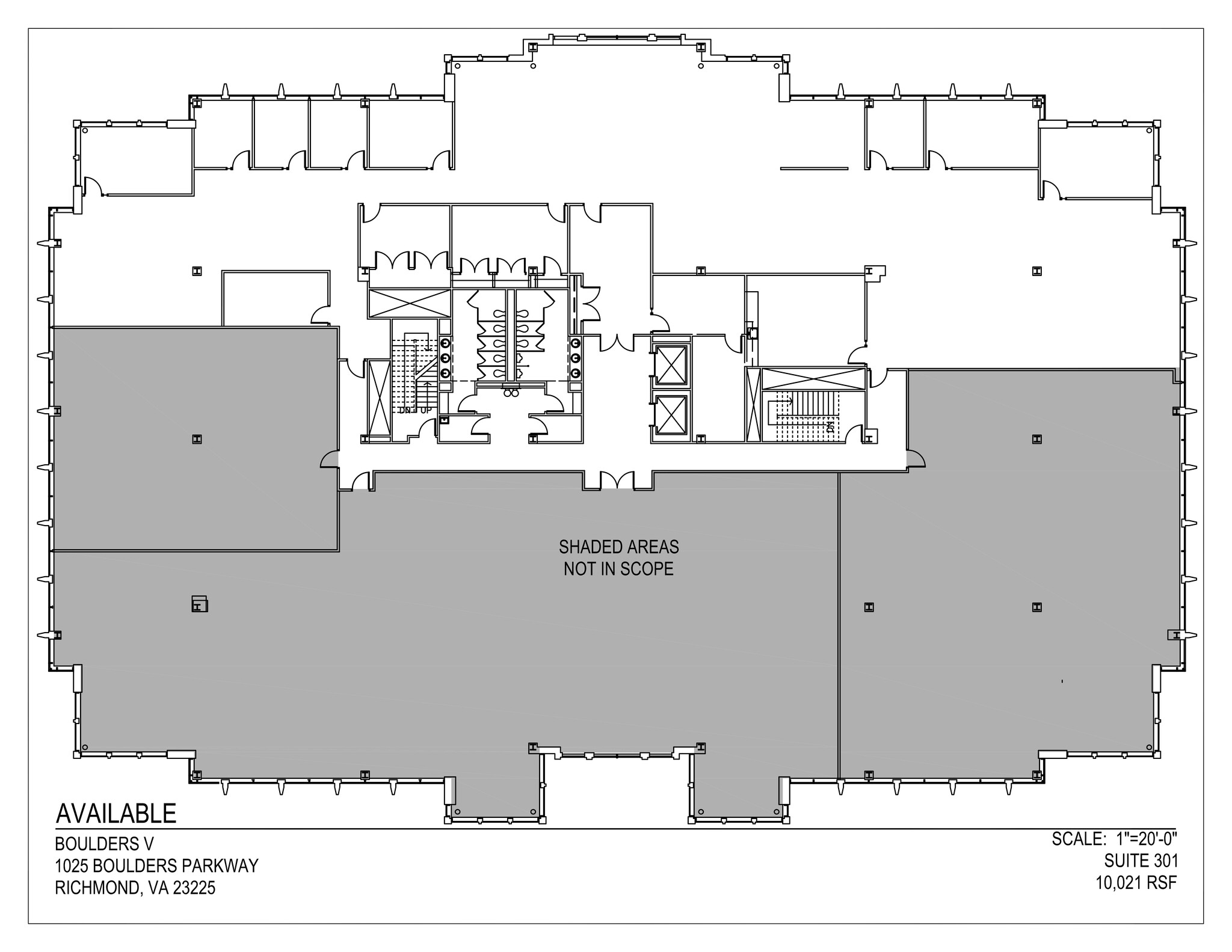 7501 Boulder View Dr, North Chesterfield, VA for lease Site Plan- Image 1 of 1