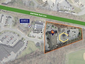 800 New Holland Ave, Lancaster, PA - aerial  map view