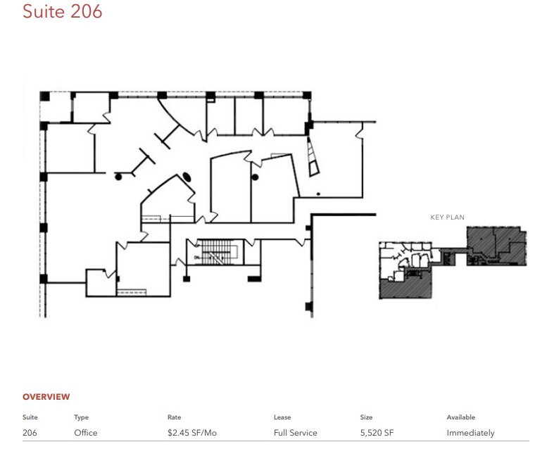 128-130 N Brand Blvd, Glendale, CA for lease Floor Plan- Image 1 of 1