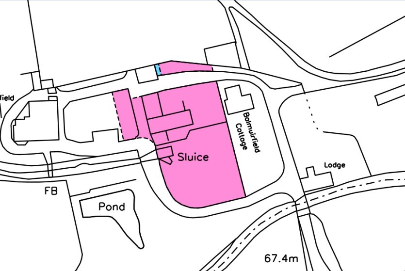 The Old Ml, Harestane Road for sale - Site Plan - Image 1 of 4