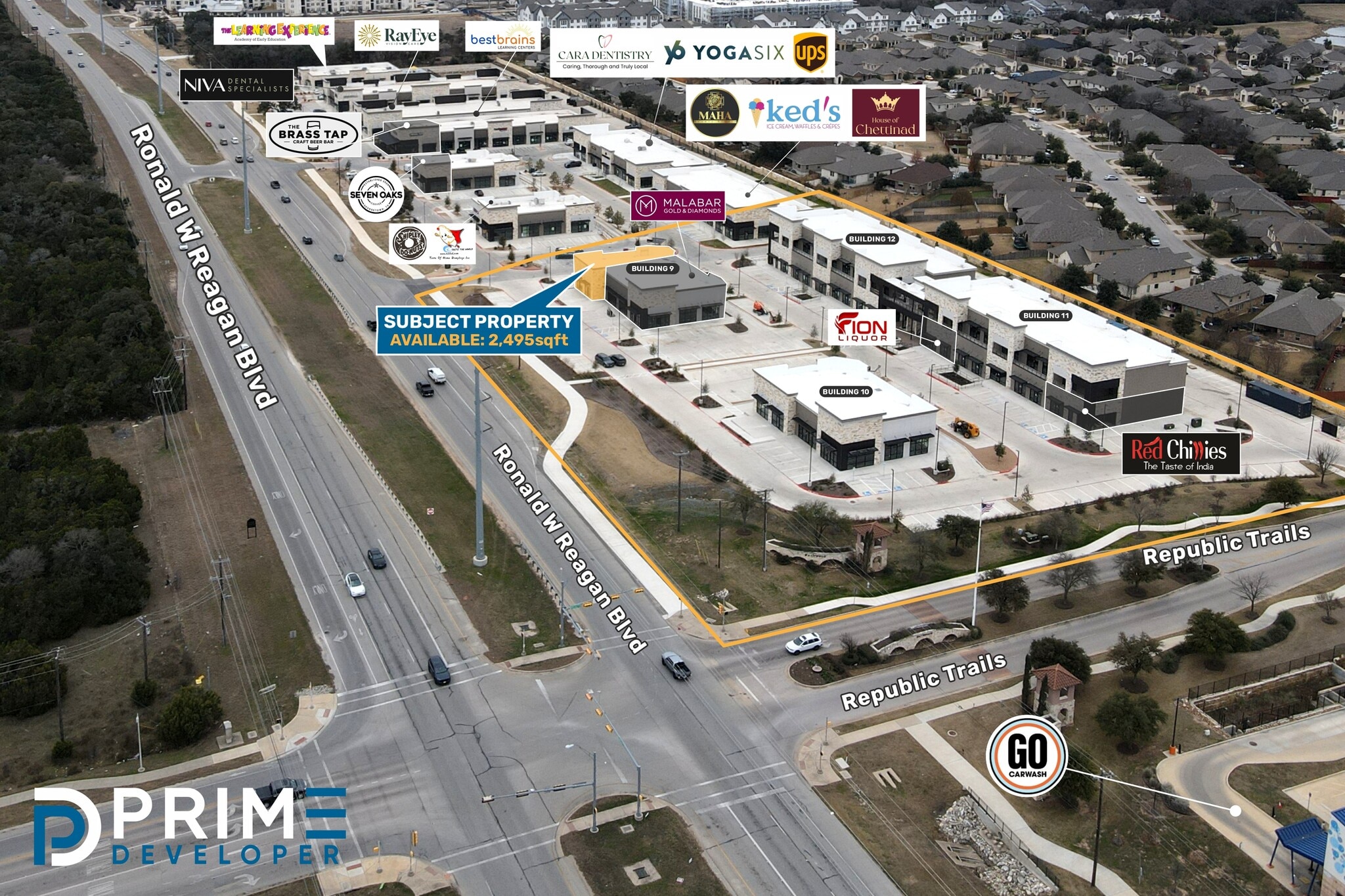15101 Ronald Reagan Blvd, Leander, TX for lease Site Plan- Image 1 of 8