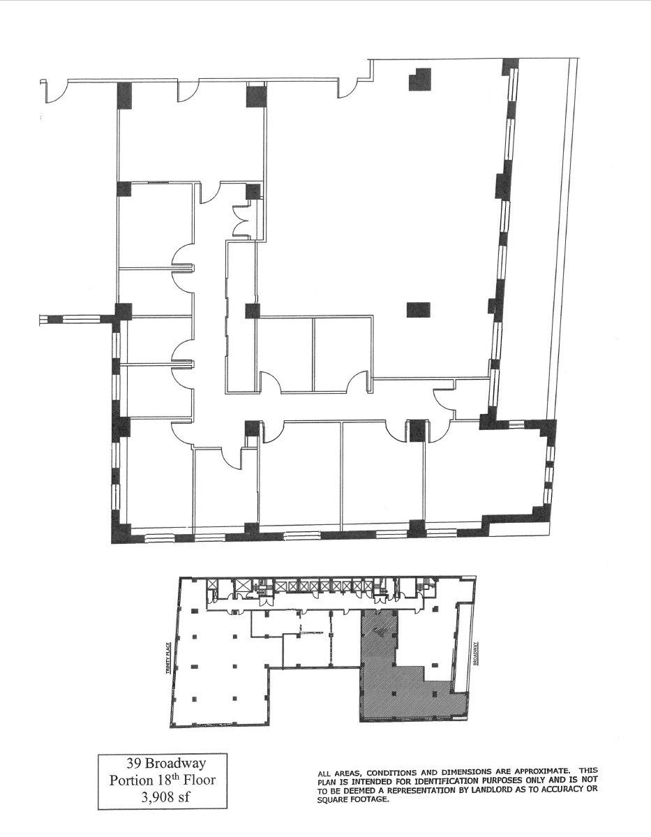 39 Broadway, New York, NY for lease Floor Plan- Image 1 of 1