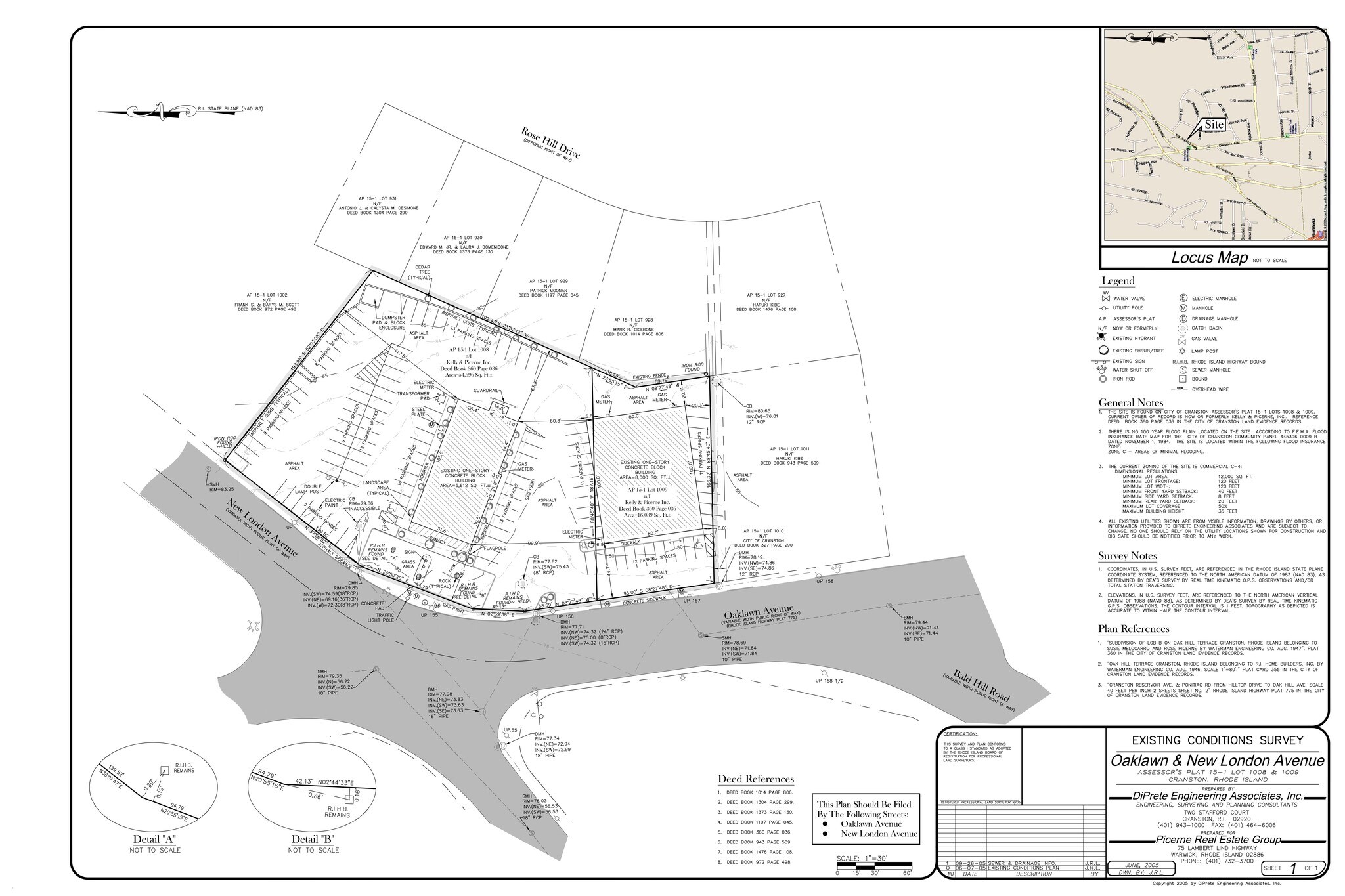 1200 Oaklawn Ave, Cranston, RI for lease Site Plan- Image 1 of 1