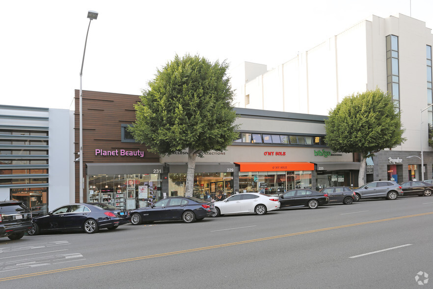 223-231 S Beverly Dr, Beverly Hills, CA for lease - Building Photo - Image 1 of 1