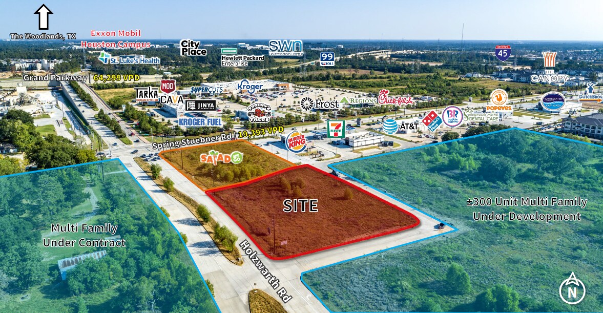 Holzwarth and Spring Stuebner, Spring, TX for sale Building Photo- Image 1 of 1