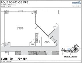 11305 Four Points Dr, Austin, TX for lease Floor Plan- Image 1 of 1