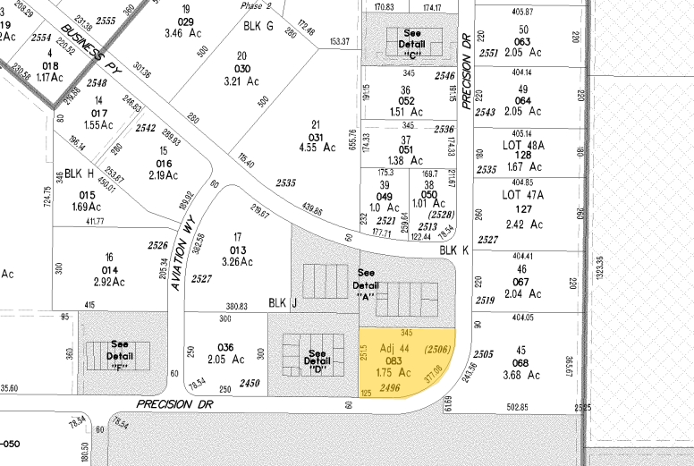 2496 Precision Dr, Minden, NV for sale - Plat Map - Image 2 of 2