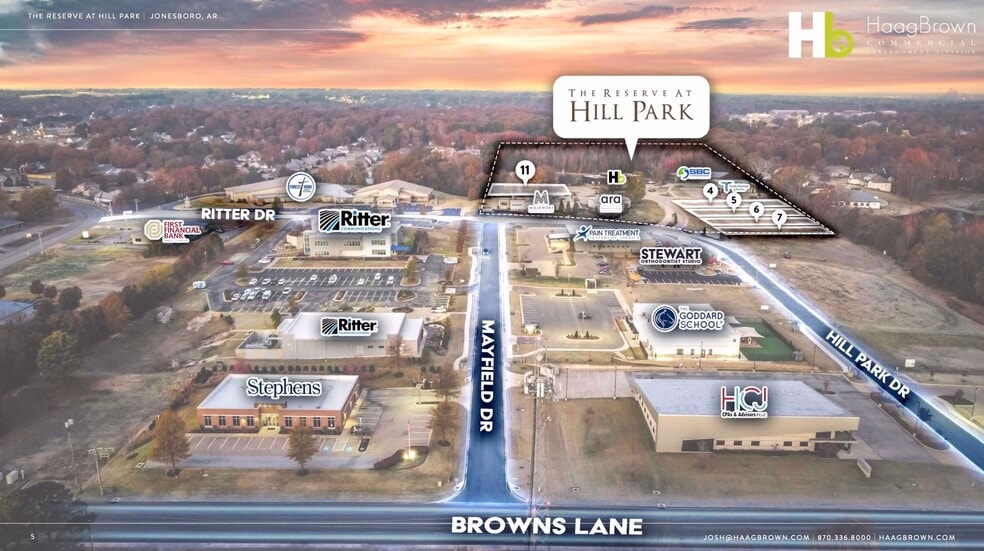 1680 Hill Park Cv, Jonesboro, AR for sale - Aerial - Image 3 of 11