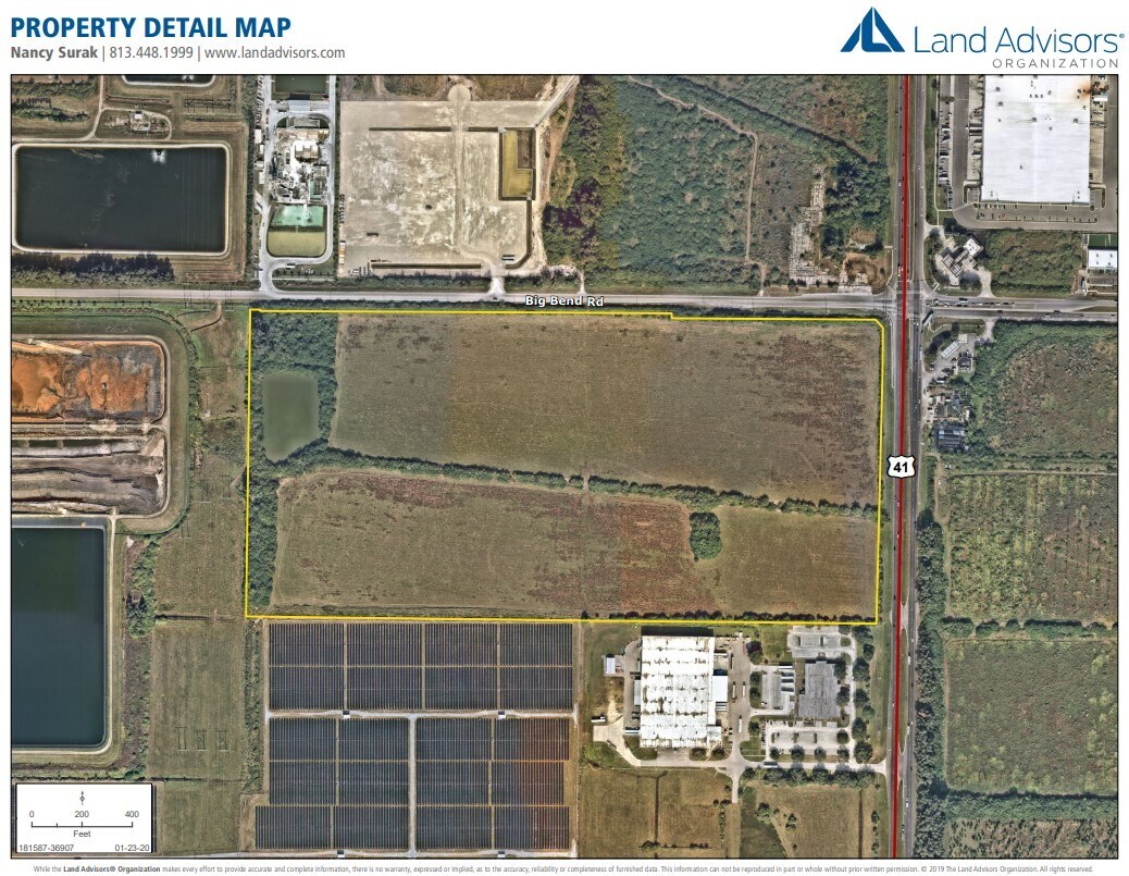 SW Big Bend Road & US Hwy 41, Apollo Beach, FL for sale Aerial- Image 1 of 1