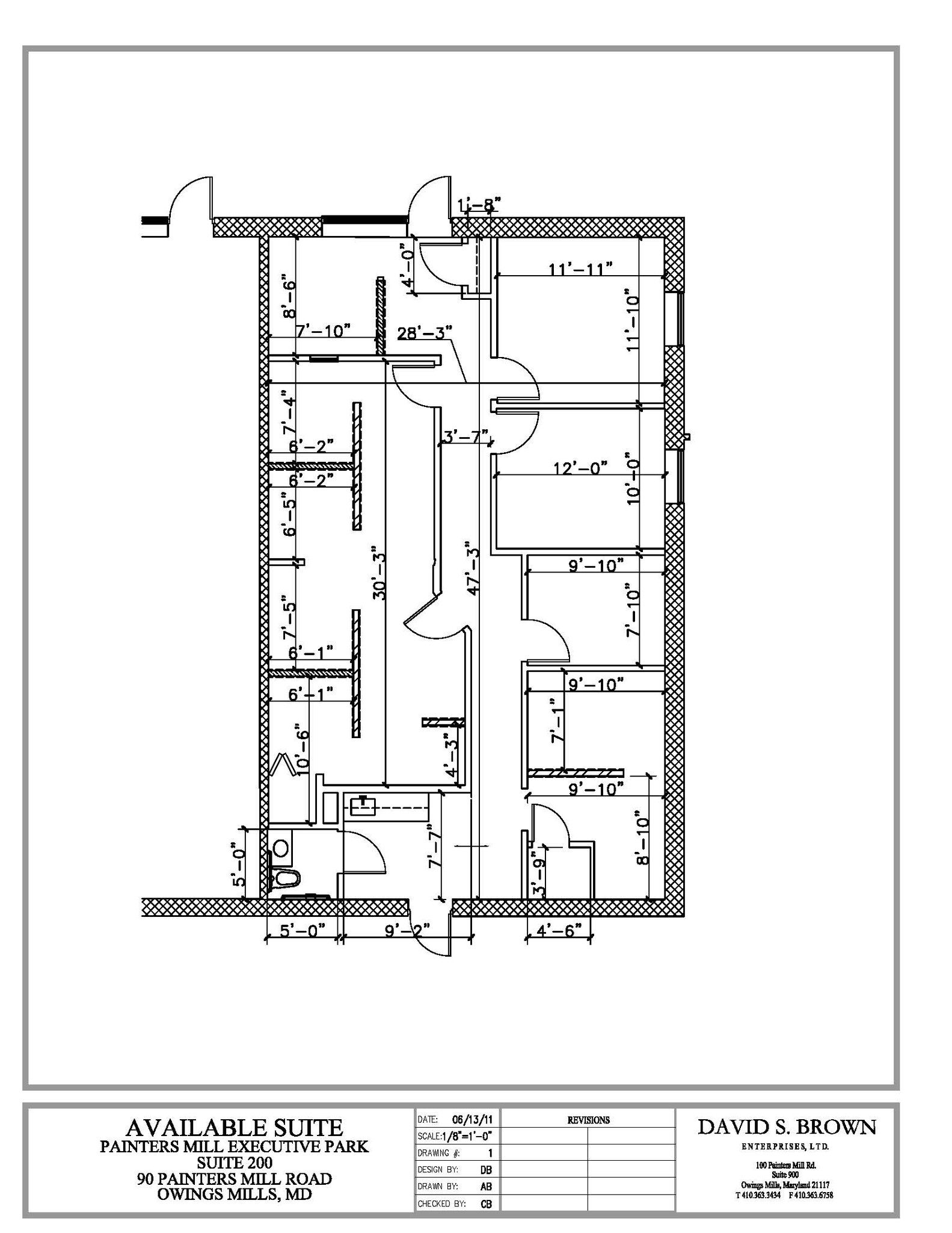 90 Painters Mill Rd, Owings Mills, MD for lease Floor Plan- Image 1 of 1