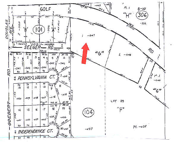 825 E Golf Rd, Arlington Heights, IL for sale - Plat Map - Image 2 of 9