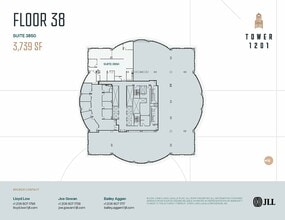 1201 3rd Ave, Seattle, WA for lease Floor Plan- Image 2 of 2