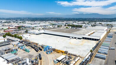 2420 Yates Ave, Commerce, CA - AERIAL  map view