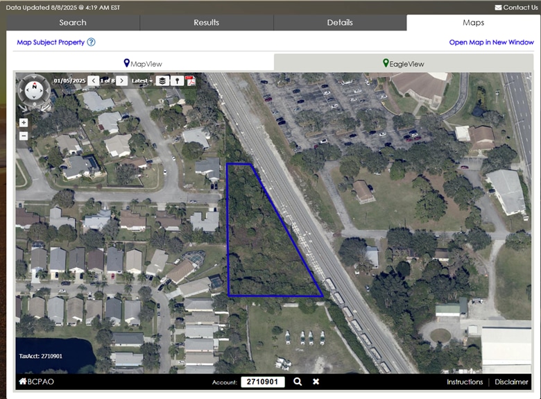 1701 Sweetwood Dr, Melbourne, FL for sale Aerial- Image 1 of 3
