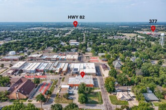 100 Collinsville St, Whitesboro, TX - aerial  map view - Image1