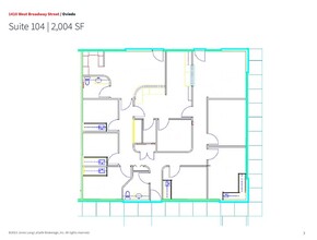 1410 W Broadway St, Oviedo, FL for lease Floor Plan- Image 1 of 1