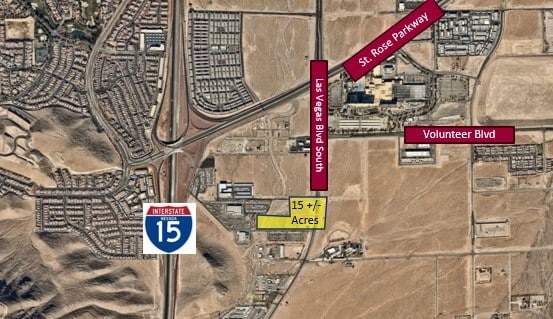 15 Acres Las Vegas & Welpman blvd, Henderson, NV for sale - Building Photo - Image 2 of 5