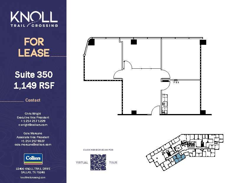 15400 Knoll Trail Dr, Dallas, TX for lease Floor Plan- Image 1 of 1