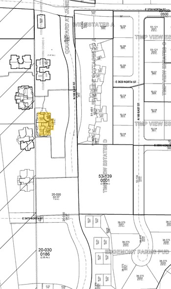 3575 N 100 E, Provo, UT for lease - Plat Map - Image 2 of 13