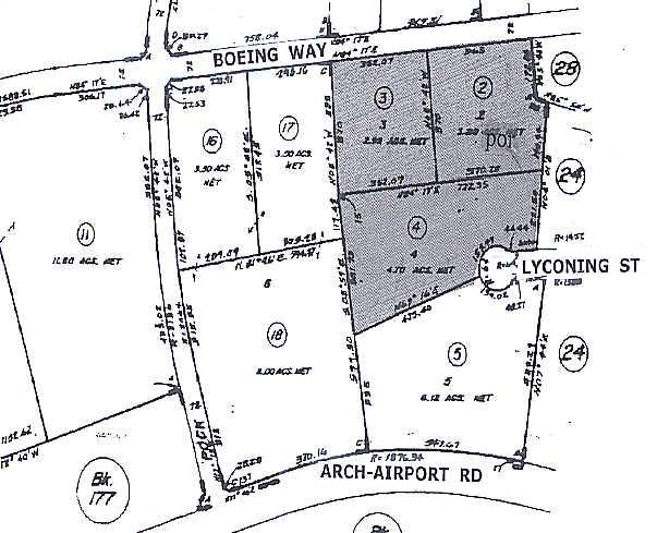 2518 Boeing Way, Stockton, CA for lease - Plat Map - Image 2 of 3