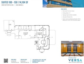 2707 Butterfield Rd, Oak Brook, IL for lease Floor Plan- Image 2 of 2