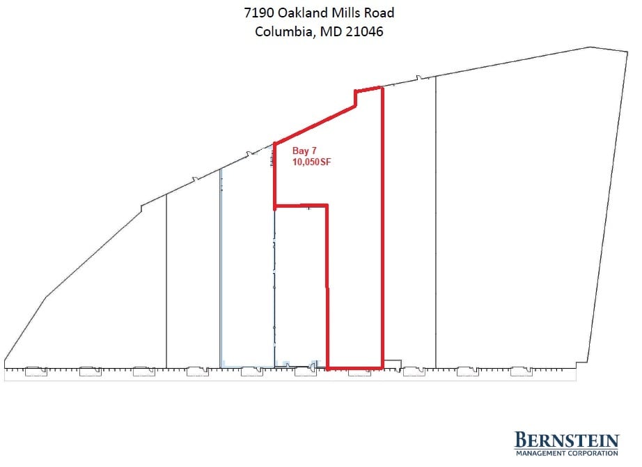 7190 Oakland Mills Rd, Columbia, MD for lease Floor Plan- Image 1 of 1