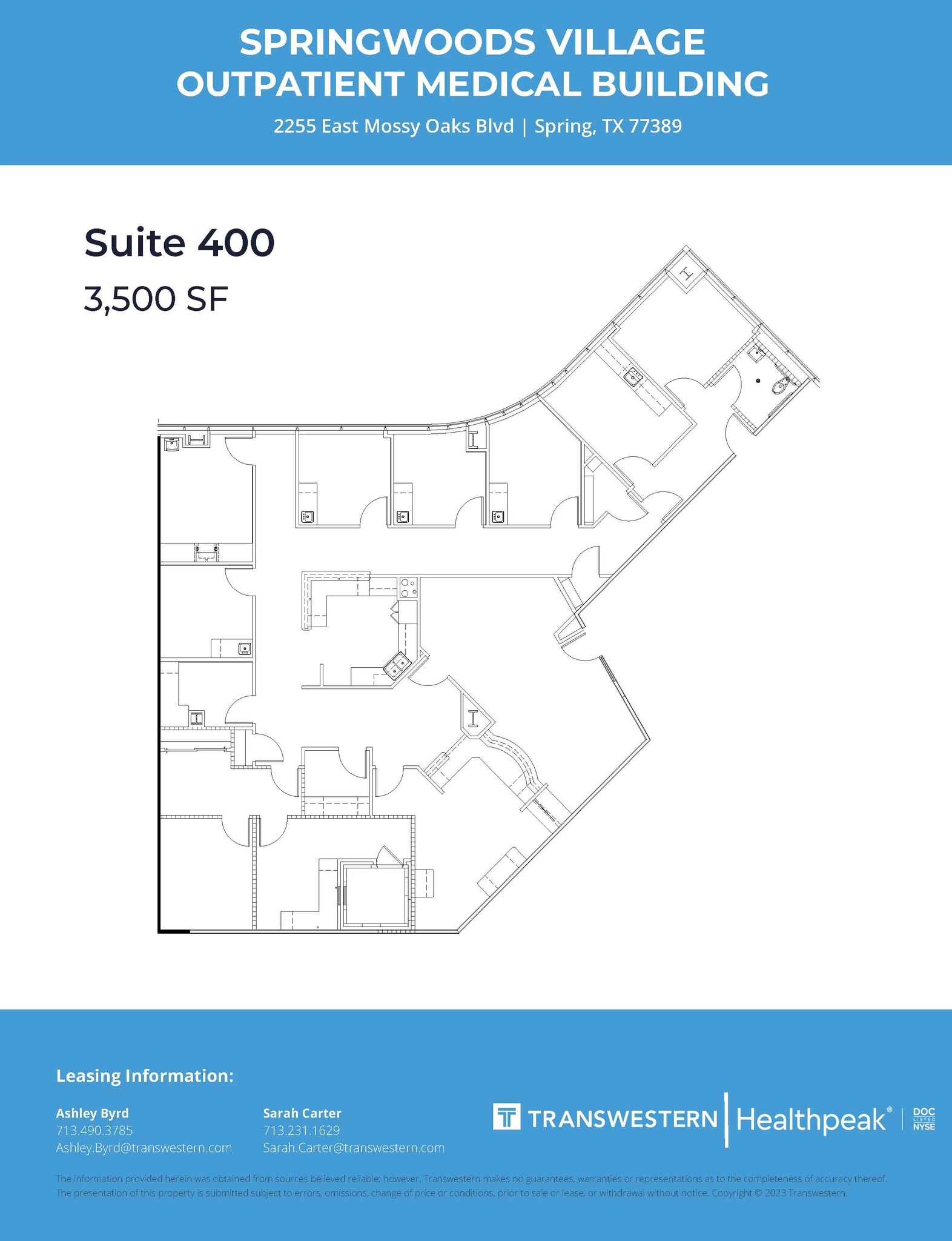 2255 E Mossy Oaks Blvd, Spring, TX for lease Floor Plan- Image 1 of 1