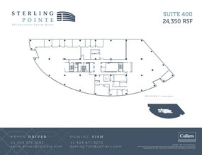301 Perimeter Ctr N, Atlanta, GA for lease Floor Plan- Image 1 of 1