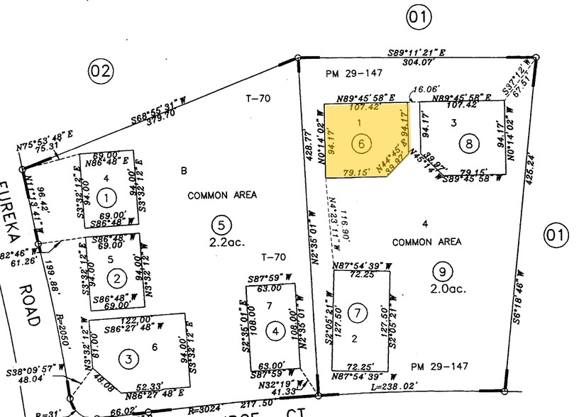 2267 Lava Ridge Ct, Roseville, CA for lease - Plat Map - Image 2 of 9