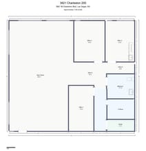 3821 W Charleston Blvd, Las Vegas, NV for lease Floor Plan- Image 1 of 8
