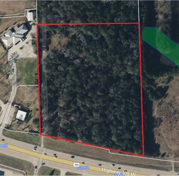 12640 Highway 105 W, Conroe, TX for sale - Aerial - Image 1 of 1