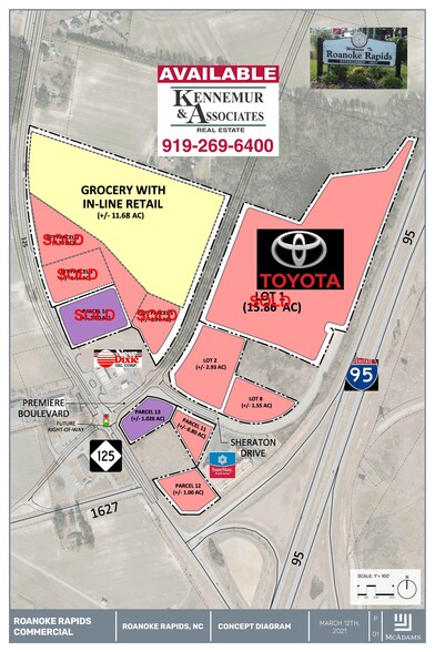 Premier Boulevard, Roanoke Rapids, NC for sale - Primary Photo - Image 1 of 1