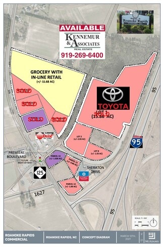 More details for Premier Boulevard, Roanoke Rapids, NC - Land for Sale