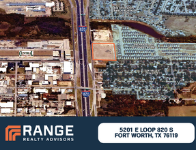 5201 E Loop 820 S, Fort Worth, TX - aerial  map view