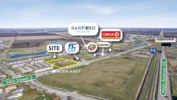 2500 34th St S, Moorhead, MN for sale - Building Photo - Image 1 of 1