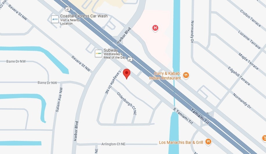 3417 Tamiami Trl, Port Charlotte, FL for lease Map- Image 1 of 1