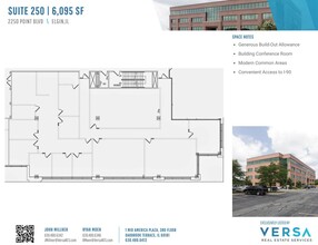 2250 Point Blvd, Elgin, IL for lease Floor Plan- Image 1 of 2