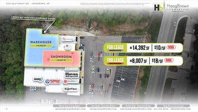 3106 Southwest Drive, Jonesboro, AR for lease Floor Plan- Image 1 of 3